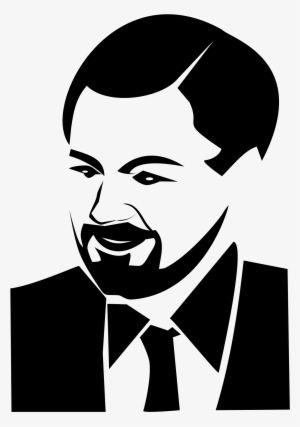 Clipart - Hombre Con Barba Para Dibujar