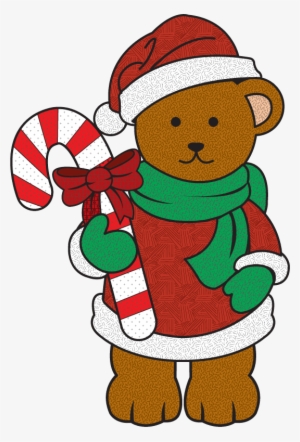 Christmas Bear - Clip Art