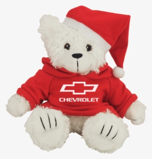 White Chevrolet Christmas Teddy Bear