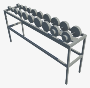 Mueble Para Pesas De 711x3150mm - Weight Training