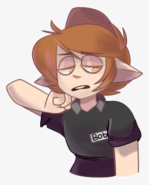 Local Demon Man In Disguise Gets Fired From Fast Food - Cartoon