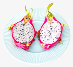 Download Dragon Fruit On Plate Png Image - Pitaya