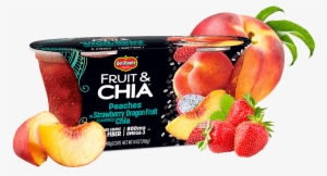 Fruit & Chia™ Peaches In Strawberry Dragon Fruit Flavored - Del Monte Fruit & Chia, 14 Oz