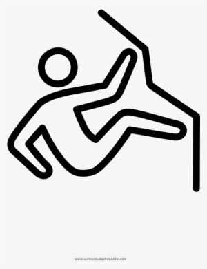 Mountain Climber Coloring Page - Drawing