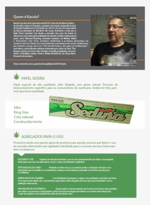Sediña Marihuana Y Derivados - Brochure