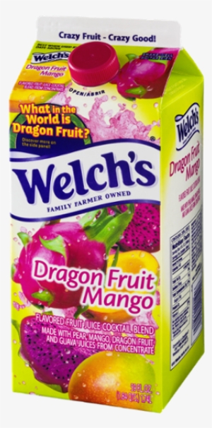 Welch's Fruit Juice Cocktail Blend Dragon Fruit Mango, - Welch's Grape Juice