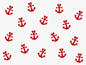 Red Navy Anchor Clip Art