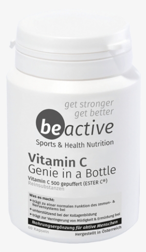 Be Active Genie In A Bottle Vitamin C 500 Mg - General Supply