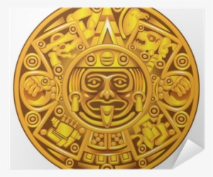Simple Drawing Of Mayan Calendar