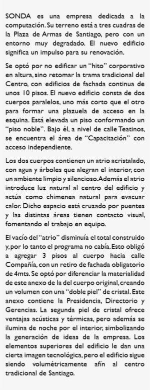 Sonda Es Una Empresa Dedicada A La Computación - Building