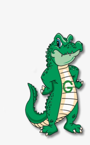 Gray Middle - Don't Mess With Me! Alligator Ornament (round)