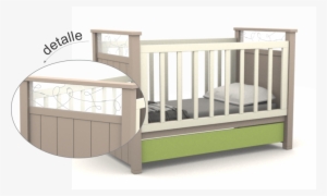 Cuna Rincón De Luz Destellos Almendra - Cradle