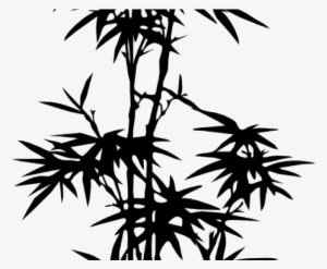 Drawn Bamboo Vector - Bamboo Silhouette