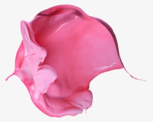 Transparent Paint Pink Bubblegum Bubblegum Pink Splash - Yellow Paint Splatter Pik