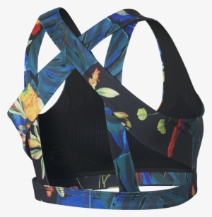 Nike Indy Sports Bra In Tropical Print - Bra