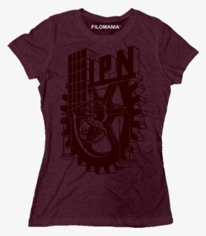 Ipn Playera Básica Jaspe Mujer - Woman