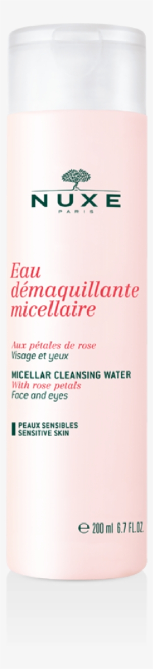 Agua Desmaquillante Micelar Con Pétalos De Rosa - Nuxe Micellar Cleansing Water With Rose Petals 200ml