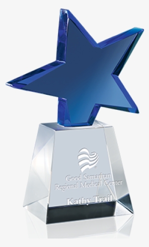 2810 Midnight Crystal Star - Trophy Blue