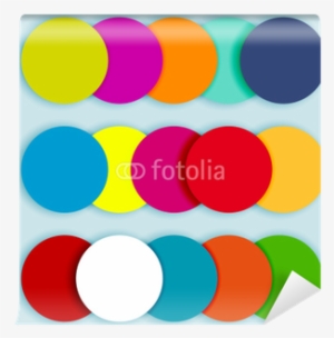 Fotomural Círculos De Colores En Capas-2 • Pixers® - Circle