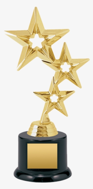 Will Win Not Immediately - Transparent Background Star Trophy