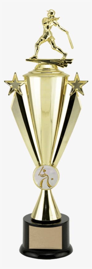 Star Ribbon Cup Insert Holder Trophy With Figure - Star Trophy Png Format