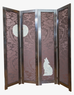 'wolf Angst' Artisan-made Room Divider On Chairish