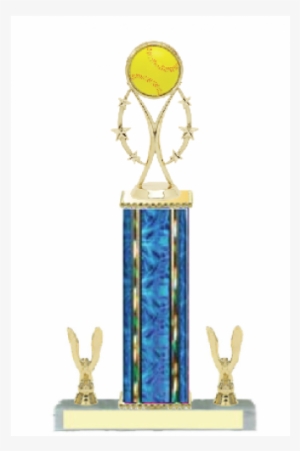 Soccer Ultra-wide Column Trophy