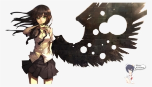 Anime Girl With One Wing