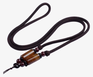 High-end Men And Women Agate Gold Pendant Woven Red - Bead