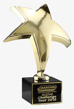 Trophy As Prize Of Honour With Laser Engraving - Ster Award