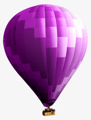 Edoramedia Baloon - Purple Air Balloon Png