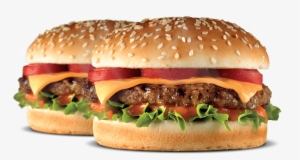 The Cheeseburger Twin - Rustlers Flame Grilled Cheese Burger 141g