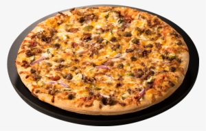 Bacon Cheeseburger Pizza - Butter Chicken Pizza Png