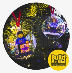 Lego Minifigure Christmas Tree Decorations Tree - Illustration
