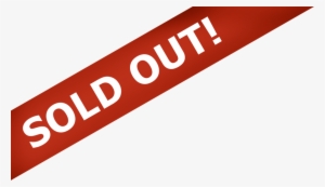 Menu - Sold Out Banner Png