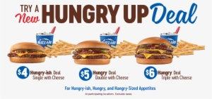 $4 Hungry-ish Deal, Single With Cheese - Food