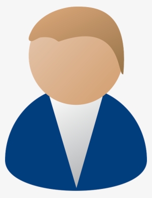 Mailroom - Office Worker Icon Blue