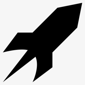 Rocket Vector Png - Silhouette Rocket