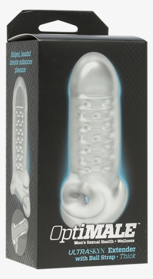 Optimale Extender With Ball Strap Thick Frost - Doc Johnson