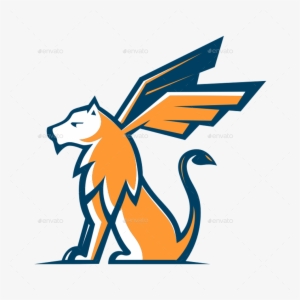 Flying Lion Logo - Portable Network Graphics