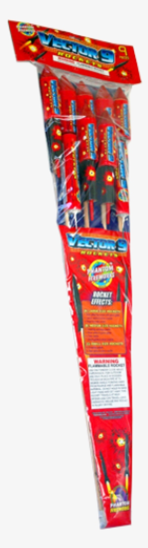 Vector 9 Rockets, 9 Piece Assortment Package - Skateboard Deck