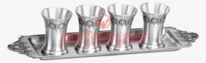 Residenz Shot Glasses With Tray