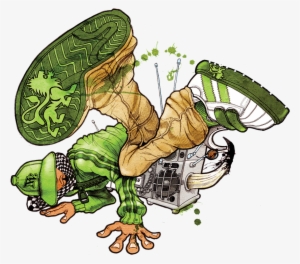 Dj Clipart Emcee - Bboy Sticker