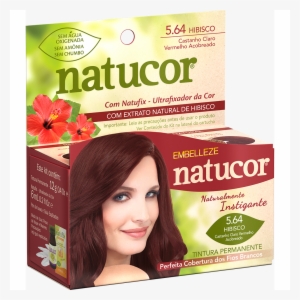 Tinta De Cabelo Natucor Naturalmente Instigante Hibisco - Tinta De Cabelo Natural