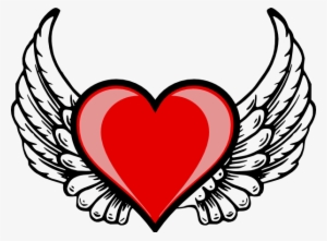 Wing Logo Png - Heart Wing