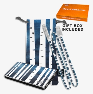 In The Woods Charge & Sync Essentials Tech Gift Set - Gift