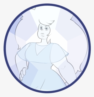 Crystal Quartz Gem - Circle