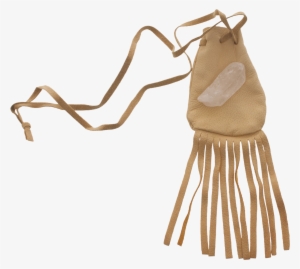 Treasure Pouch And Quartz Crystal - Quartz