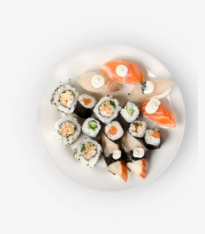 Meals On Demand - Sushi Rolls On Plate