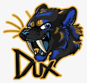 Saber Tooth Tiger Badge- Dux - Saber Tooth Tiger Fursona